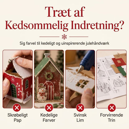 OmniLiving™ 3D DIY Perlemaleri til Jul | Funklende Diamantkunst & Juledekoration