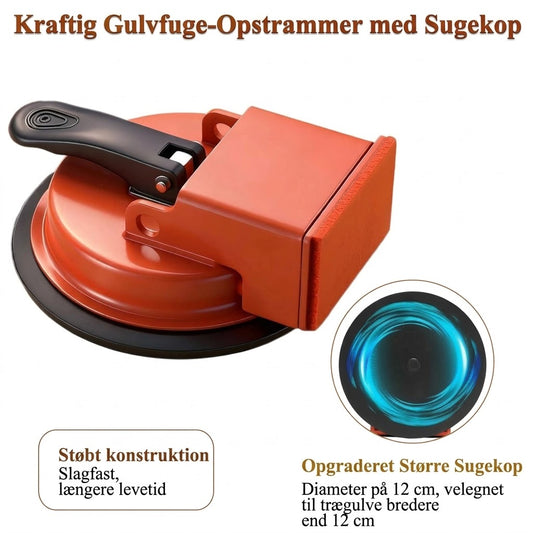 VaraLiving™ Kraftig Sugesugende Dørstop – 70kg Sugeevne, 9mm Gummipude og Sporløs Design