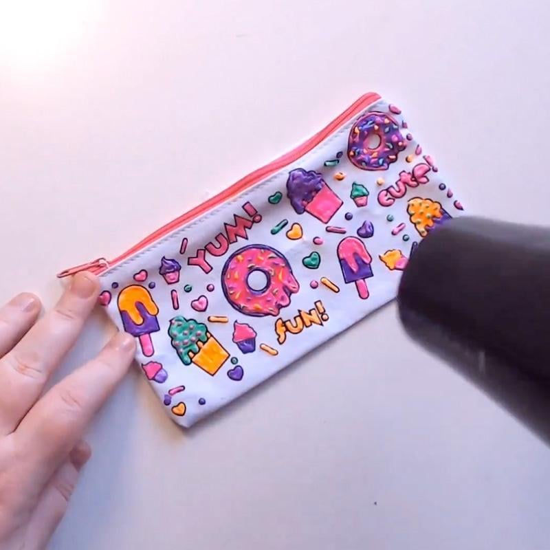 KiddieGlow™ DIY Magiske 3D Popcorn Penne | Kreativt Farvesæt med Popcorn-Effekt til Børn