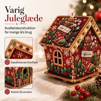 OmniLiving™ 3D DIY Perlemaleri til Jul | Funklende Diamantkunst & Juledekoration