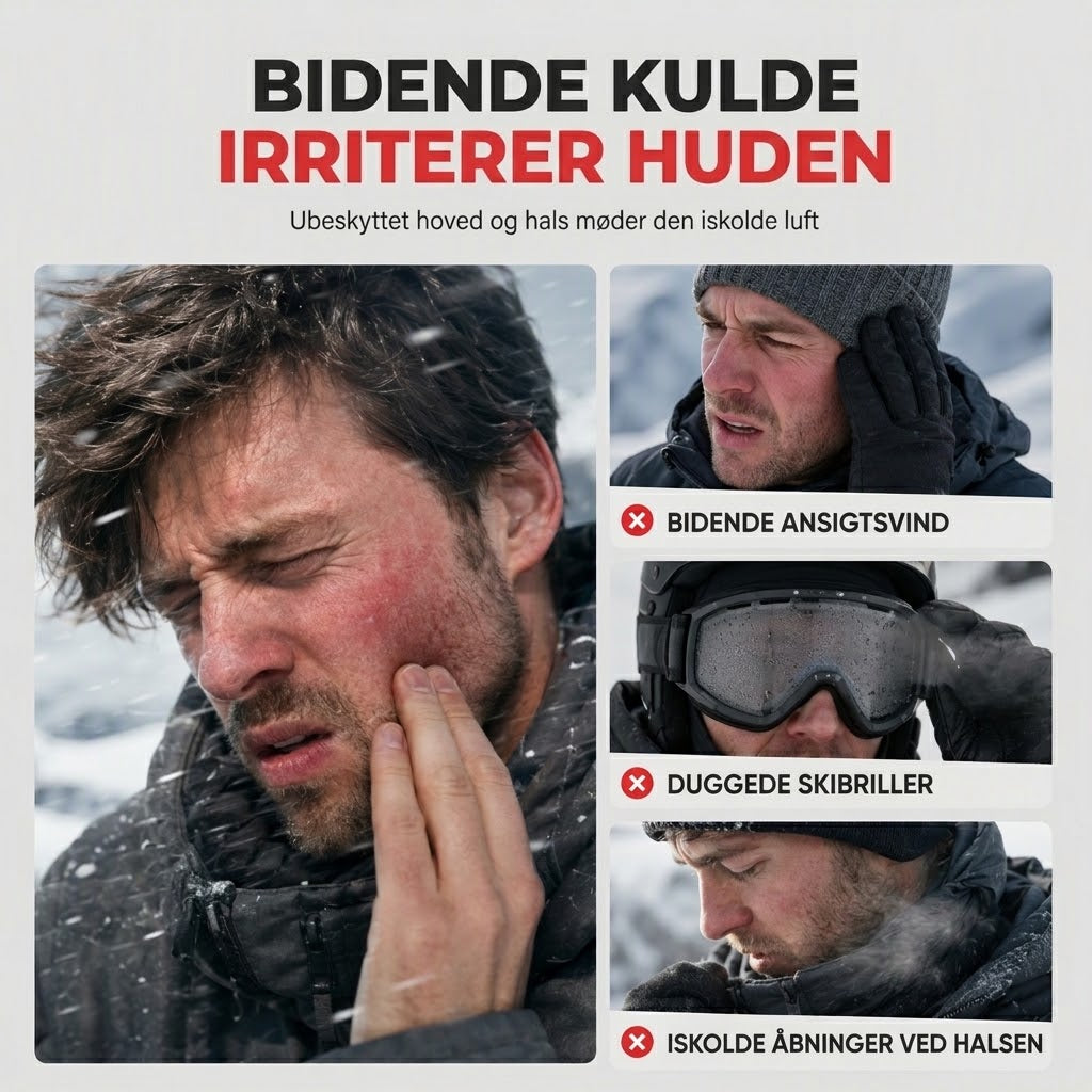 VaraLiving™ Varm Vinter Skihue og Ansigtsmaske til Udendørs Sport