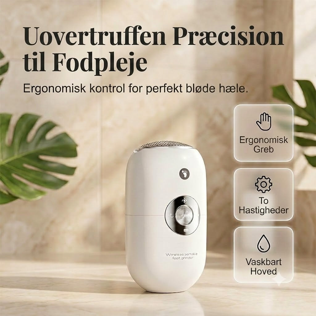Automatisk Elektrisk Fodfil | Effektiv Hårdhudsfjerner til Hjemmebrug