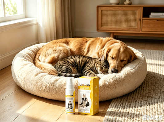 VaraLiving™ Naturlig Flåt- og Loppespray til Hunde og Katte – Skånsom Plantebaseret Beskyttelse mod Insekter
