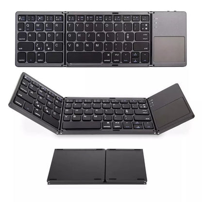 SilkEase™ Sammenfoldeligt Trådløst Bluetooth Tastatur | Universelt & Bærbart Minitastatur