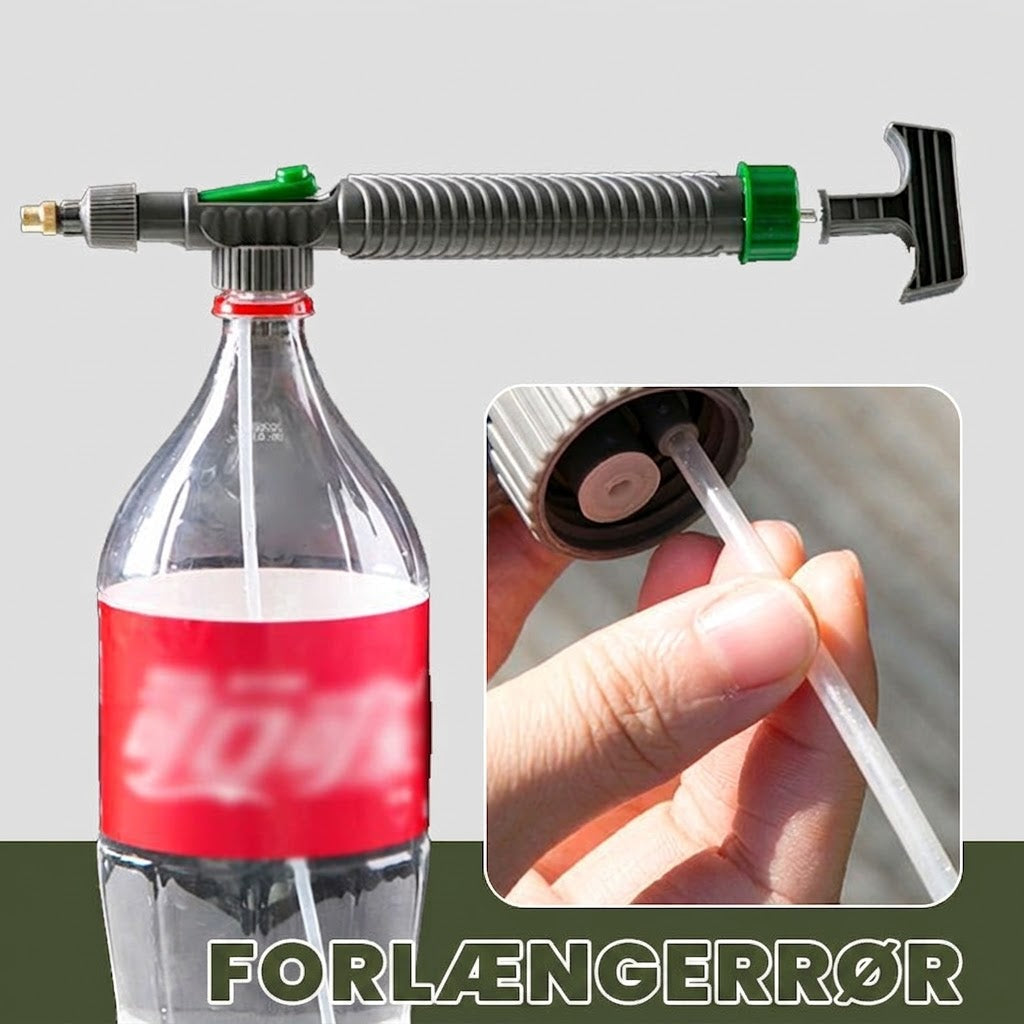 OmniLiving™ Manuel Sprayflaske med Justerbar Dyse | Universel Vandsprøjte til Have & Rengøring