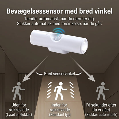 VaraLiving™ Opladelig Bevægelsessensor LED Lampe med Magnetisk Design