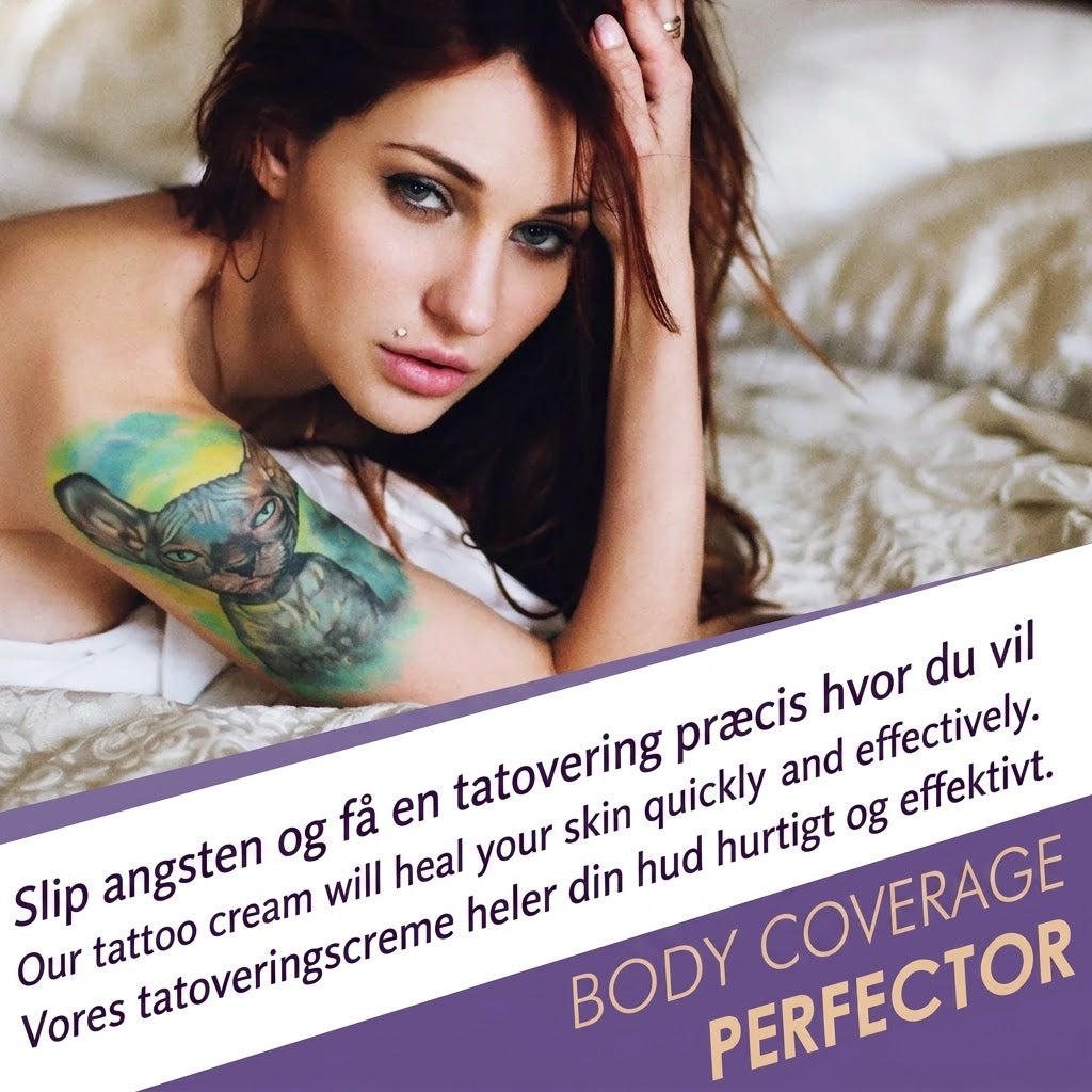 PureVal™ Full Cover Kropsconcealer med Børste | Vandtæt & Langtidsholdbar