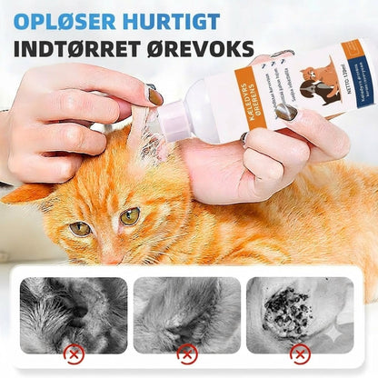 Ørerens til Hunde og Katte | Skånsom & Effektiv Ørepleje