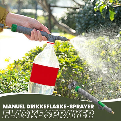 OmniLiving™ Manuel Sprayflaske med Justerbar Dyse | Universel Vandsprøjte til Have & Rengøring