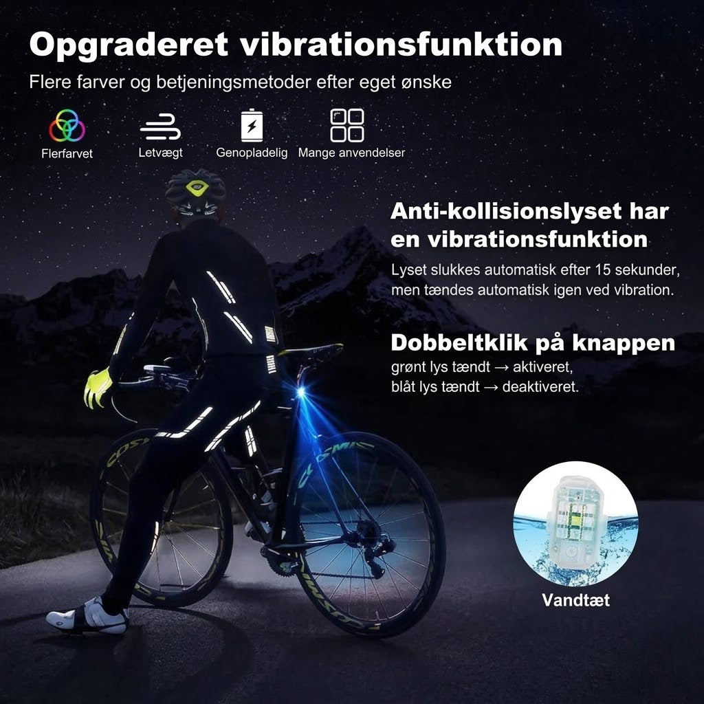 OmniLiving™ Trådløs LED Lysstrip med Fjernbetjening (8 Farver)