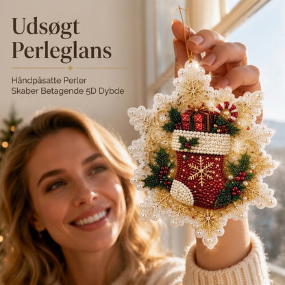 OmniLiving™ DIY Julepynt & Malersæt | Kreativt Ophæng til Juletræet