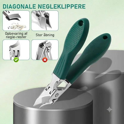[KØB 1 FÅ 1 GRATIS] SilkEase™ Vinklet Negleklipper med Örnenæb Design | Professionel Tang til Nedgroede Negle