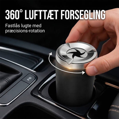 OmniLiving™ Roterende Askebæger til Bilen | Brandsikker Keramisk Foring