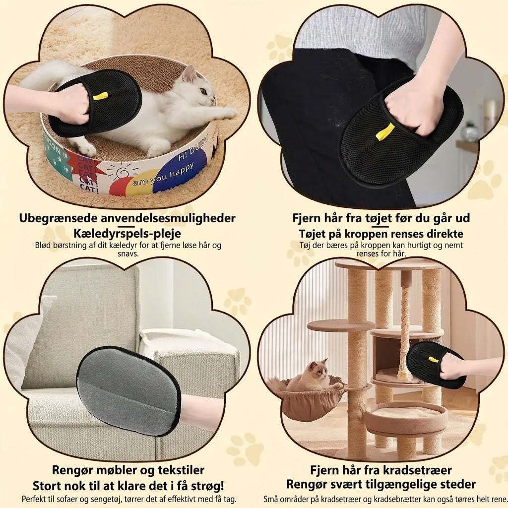 [KØB 1 FÅ 1 GRATIS] VaraLiving™ Dobbeltsidet Hårfjerner til Sofa, Tæppe & Dyrehår