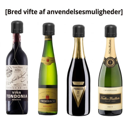 OmniLiving™ Genanvendelig Silikoneprop til Vin, Øl & Champagne | Lufttæt Vinprop