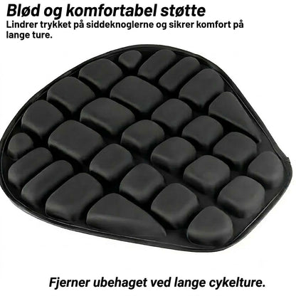 Stødabsorberende Sædepude til Motorcykel | Komfort til Langture