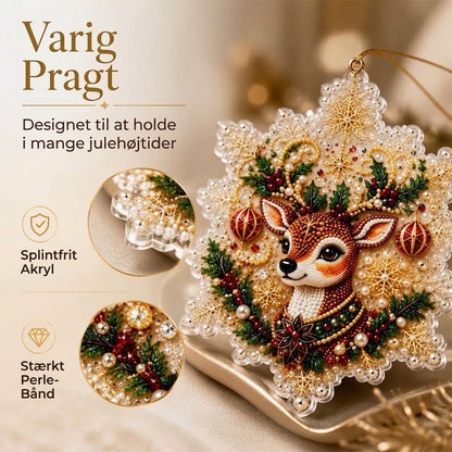 OmniLiving™ DIY Julepynt & Malersæt | Kreativt Ophæng til Juletræet