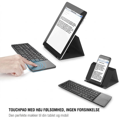 SilkEase™ Sammenfoldeligt Trådløst Bluetooth Tastatur | Universelt & Bærbart Minitastatur