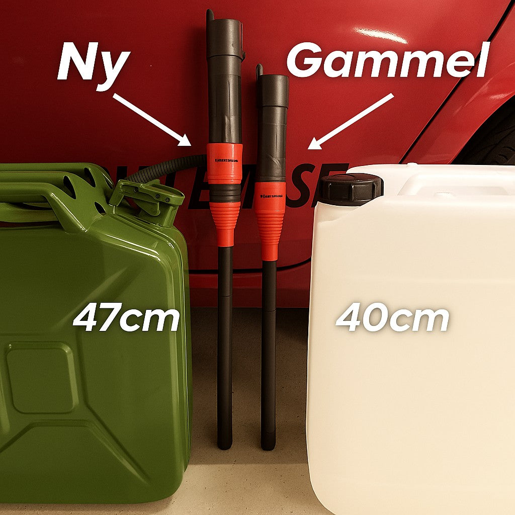 FlowReach™ Elektrisk Væske- & Oliepumpe | Universal Pumpe til Diesel, Olie & Vand