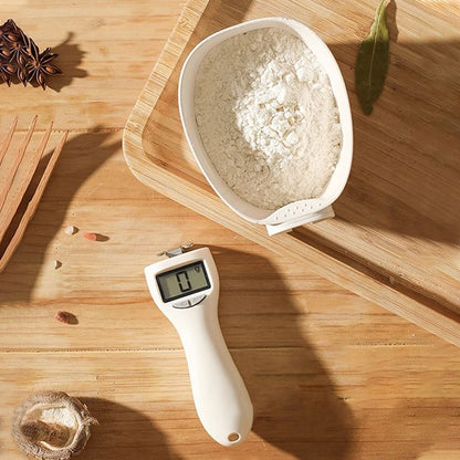ChefEase™ Digital Måleske med LCD-Skærm | Elektronisk Ske-Vægt med 1g Præcision