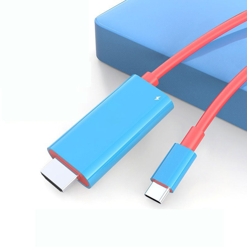 VoltLink™ USB-C til HDMI Adapterkabel med Opladning | Til Nintendo Switch, Mobil & Tablet