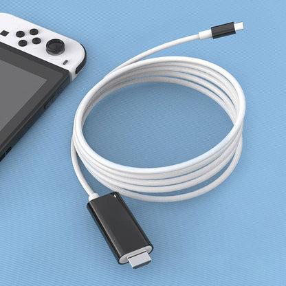 VoltLink™ USB-C til HDMI Adapterkabel med Opladning | Til Nintendo Switch, Mobil & Tablet