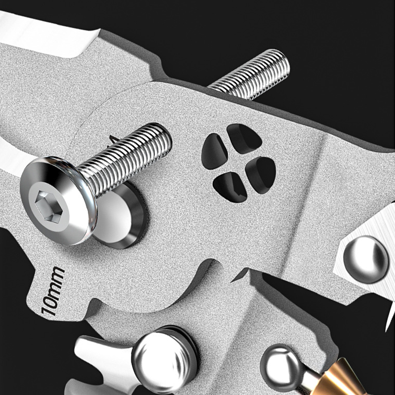 VaraLiving™ 5-i-1 Multitool Elektrikertang – Mål Spænding, Klip og Afisolér Effektivt