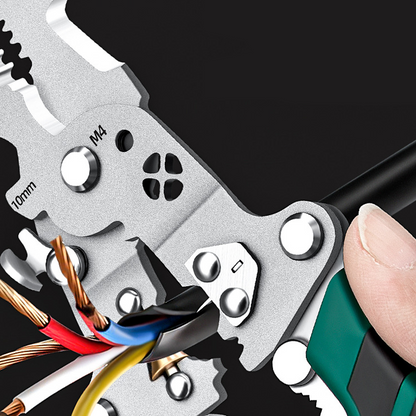 VaraLiving™ 5-i-1 Multitool Elektrikertang – Mål Spænding, Klip og Afisolér Effektivt