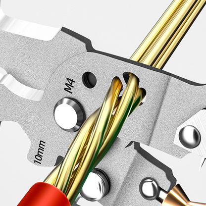 VaraLiving™ 5-i-1 Multitool Elektrikertang – Mål Spænding, Klip og Afisolér Effektivt