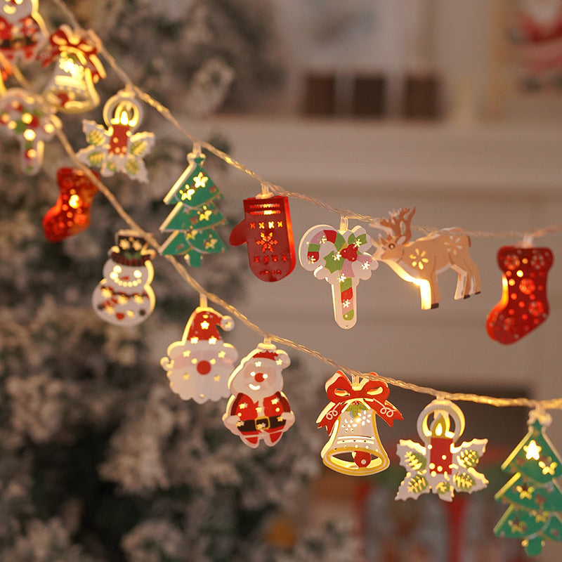 OmniLiving™ Jule LED Lyskæde med Figurer | Hyggelig Julestemning