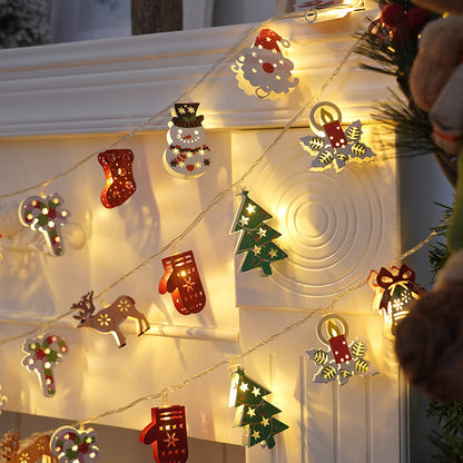 OmniLiving™ Jule LED Lyskæde med Figurer | Hyggelig Julestemning