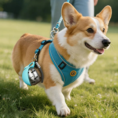 PureVal™ Sammenklappelig Vandflaske til Hunde | Lækagefri & Bærbar Hundeflaske til Tur