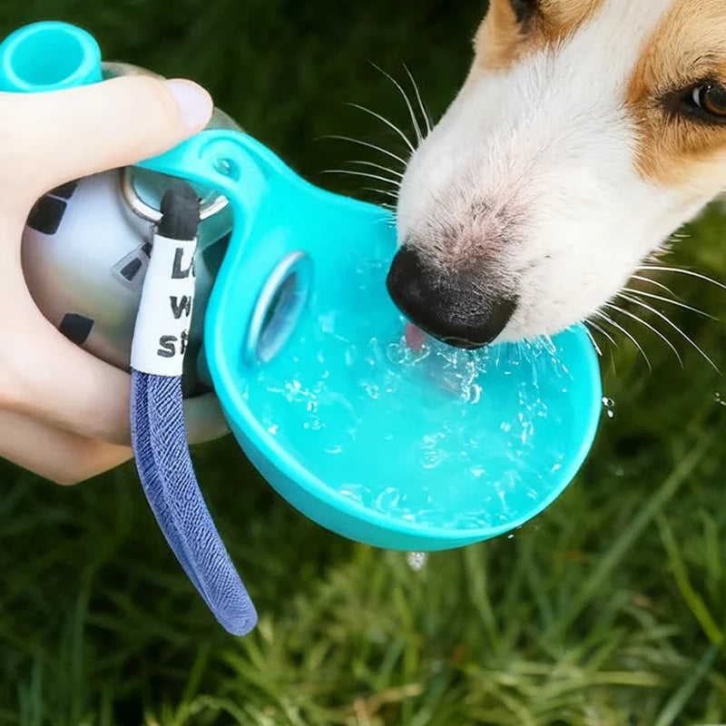 PureVal™ Sammenklappelig Vandflaske til Hunde | Lækagefri & Bærbar Hundeflaske til Tur