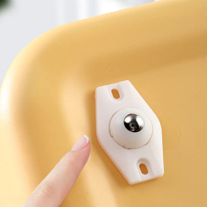 GlideEase™ 360° Drejelige Hjul med Tape | Nem Montering til Møbler & Opbevaring