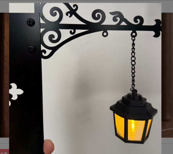Retro Bankerlampe | Mini Gadelygte Læselampe