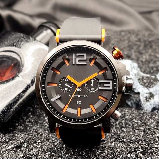 ChronosEase™ Stilfuldt Herre Quartz-Uhr | Elegant Herreur til Hverdag & Business