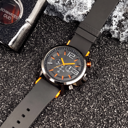 ChronosEase™ Stilfuldt Herre Quartz-Uhr | Elegant Herreur til Hverdag & Business