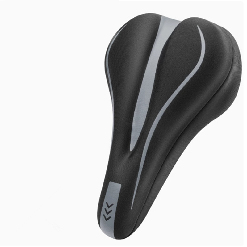 NovaPulse™ Ergonomisk Silikone Cykelsadel Betræk | Blødt & Stødabsorberende