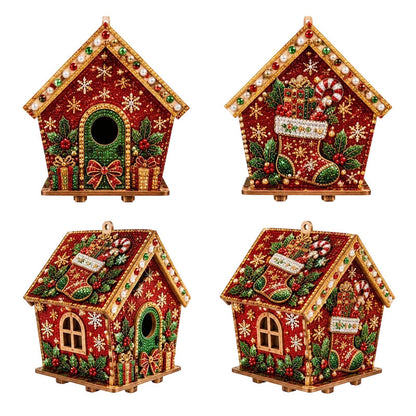 OmniLiving™ 3D DIY Perlemaleri til Jul | Funklende Diamantkunst & Juledekoration