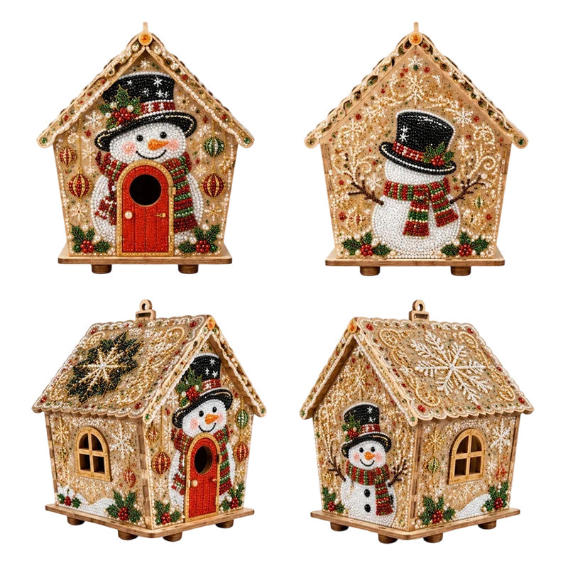 OmniLiving™ 3D DIY Perlemaleri til Jul | Funklende Diamantkunst & Juledekoration