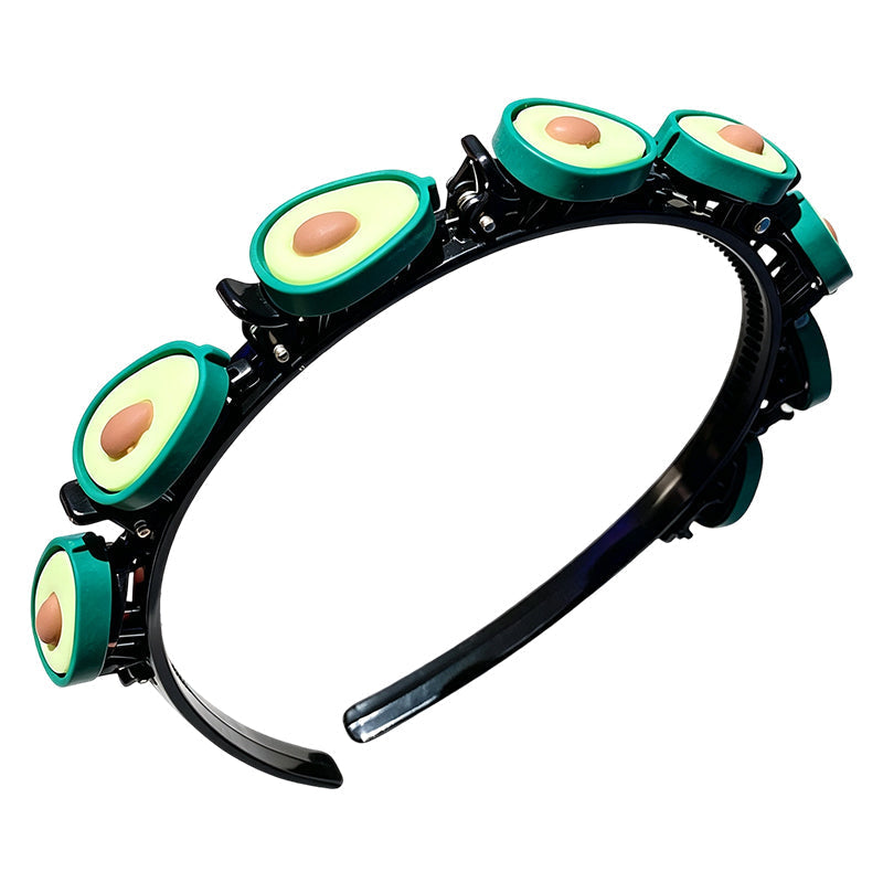 OmniLiving™ Tegneserie Hårbøjle med Flette-Clips til Piger | 13 Søde Designs