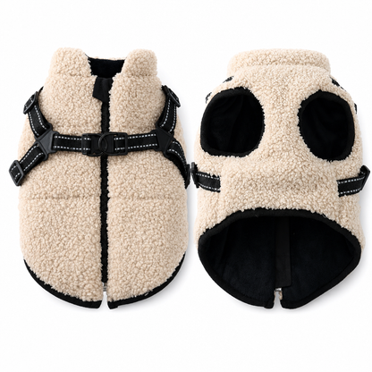 VaraLiving™ Varm Vinterfrakke til Hunde med Refleksstriber – Til Små og Mellemstore Hunde
