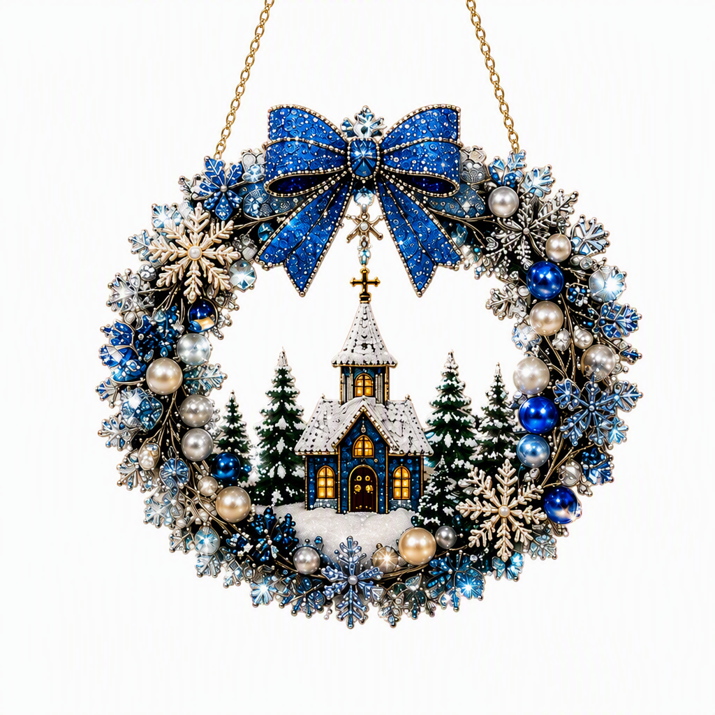 VaraLiving™ DIY Diamant Maling Sæt til Jul – Kreativ Juledekoration med Funklende Krystaller og Værktøjssæt