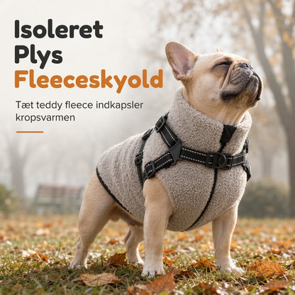 VaraLiving™ Varm Vinterfrakke til Hunde med Refleksstriber – Til Små og Mellemstore Hunde