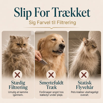 PureVal™ Mild Pels-Detangler & Antistatisk Spray | Skånsom Pelspleje til Hund & Kat